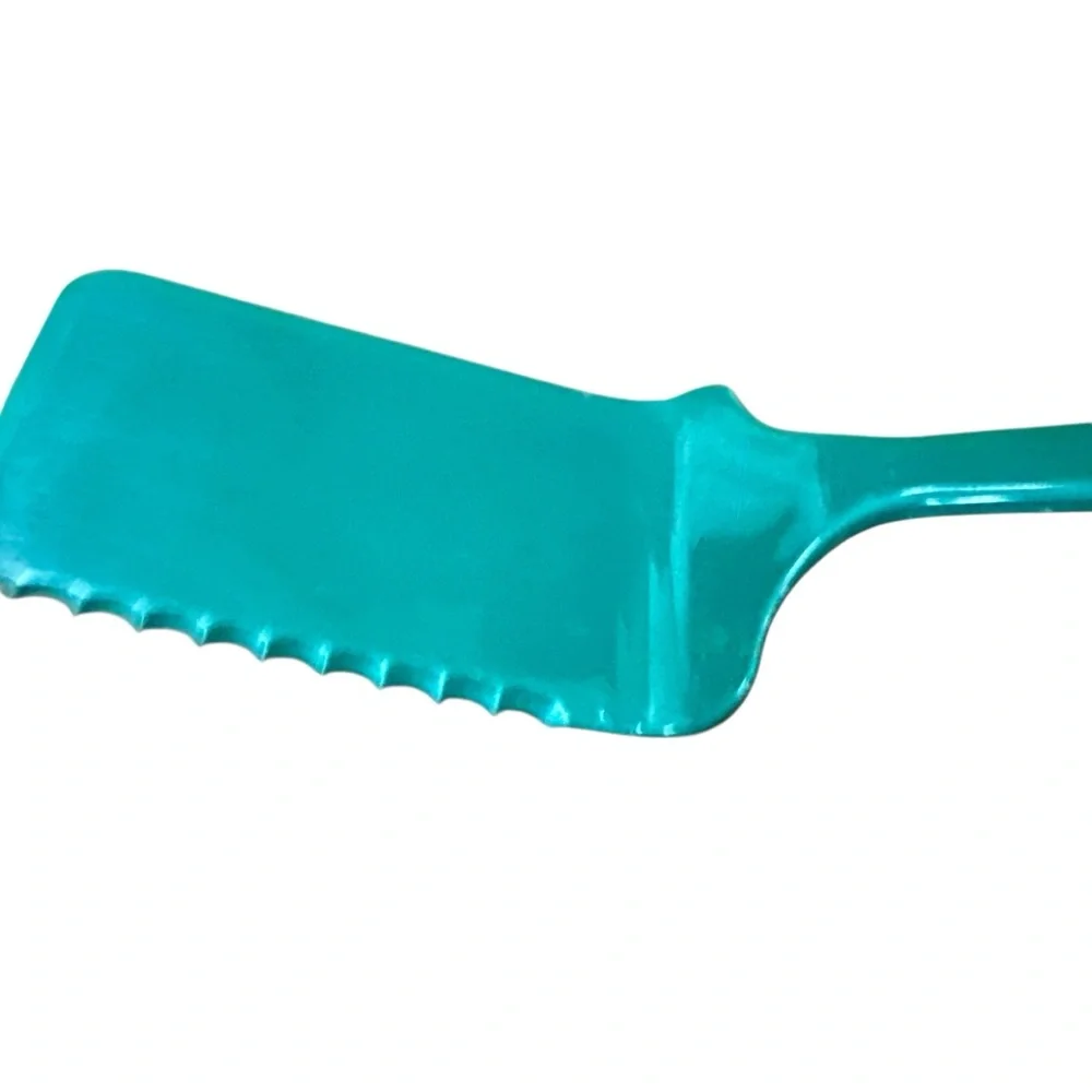 Robinson Ultratemp Green Serrated Spatula Flipper Turner #2104 - Made in USA